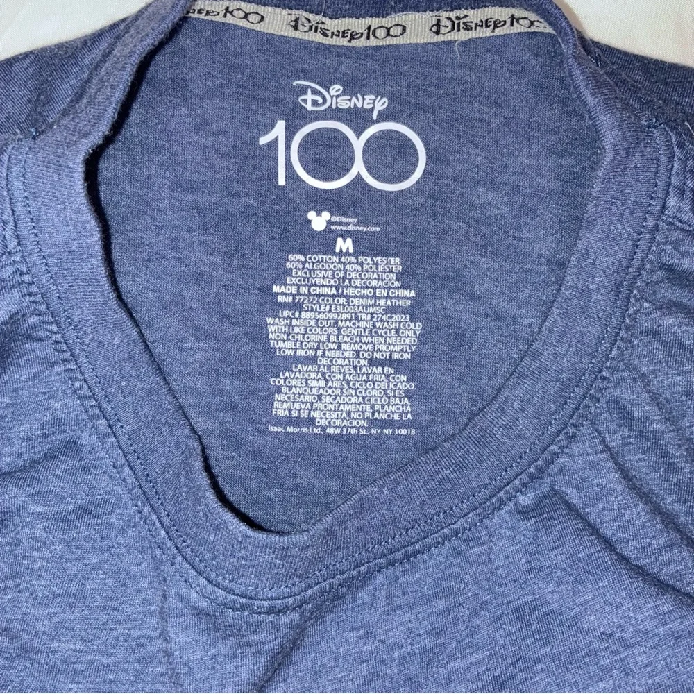 Disney Mickey Mouse Red and Blue Graphic Tee - Picture 5 of 9